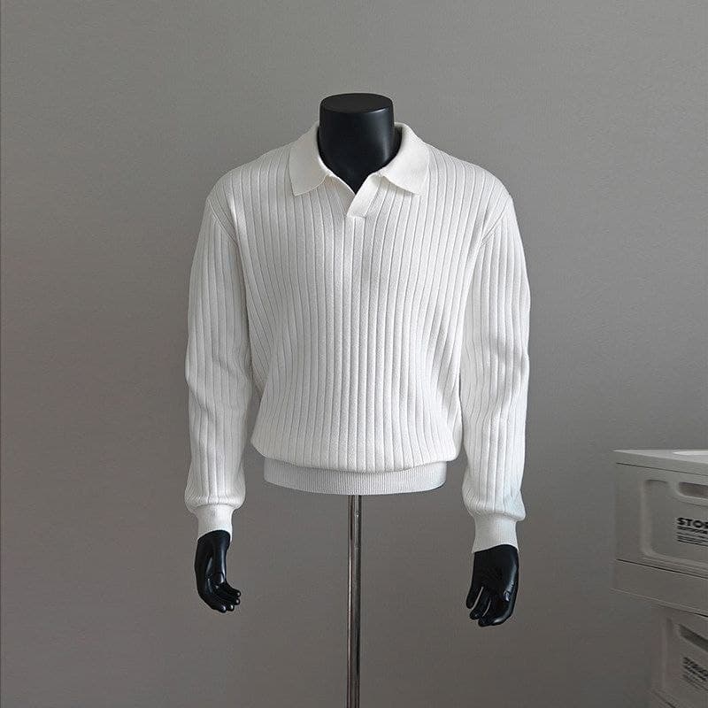 Aurelin Classic Textured Polo Shirt