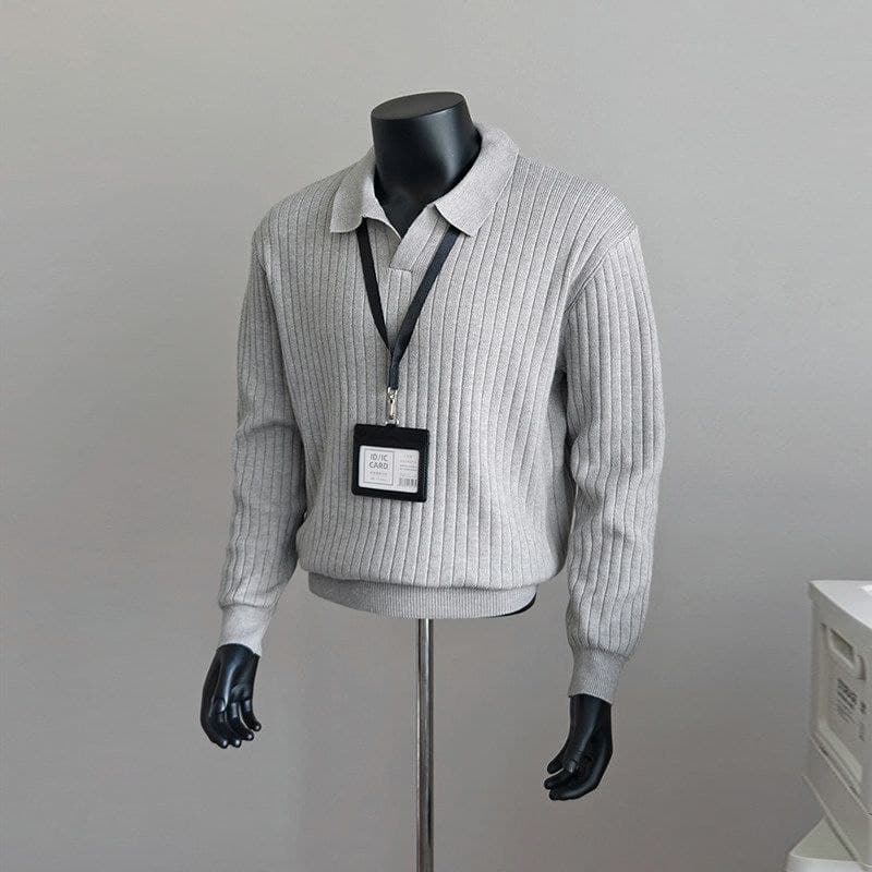 Aurelin Classic Textured Polo Shirt miniatyura 2